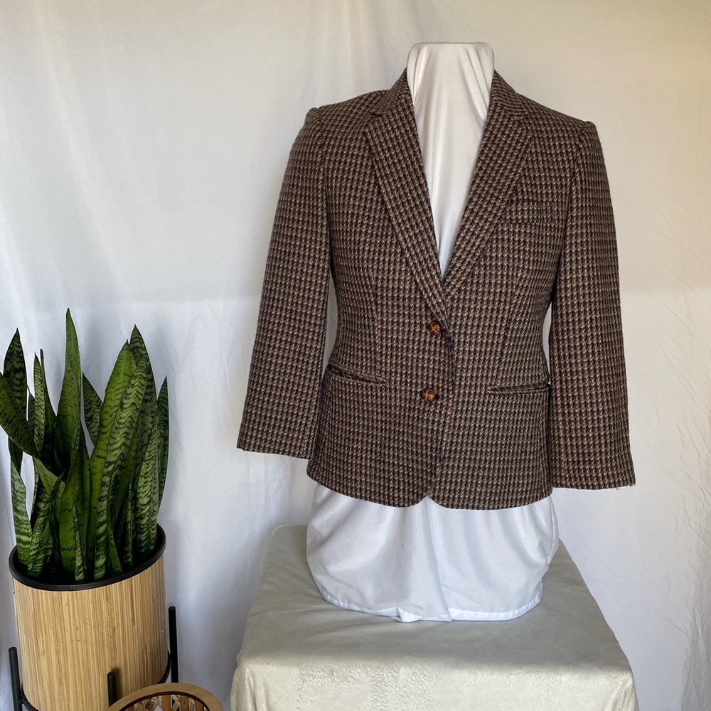 Vintage Slices Wool Blazer